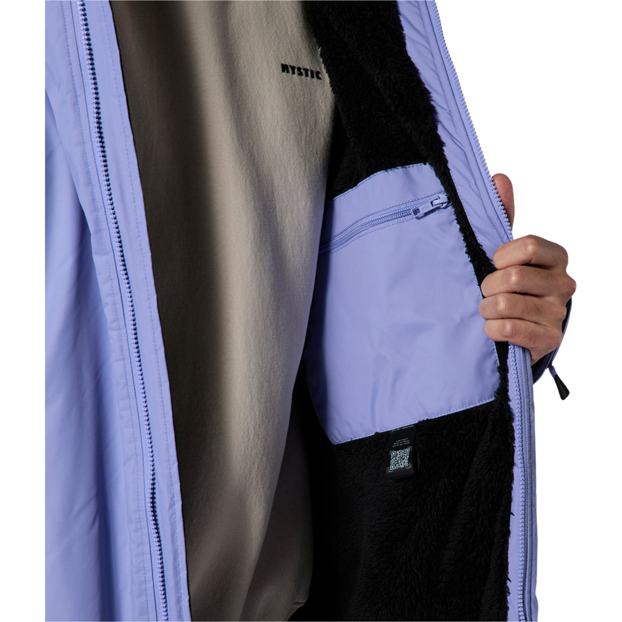 2026 Mystic Odwied Stron Poncho 35018.240400 - Iris Blue